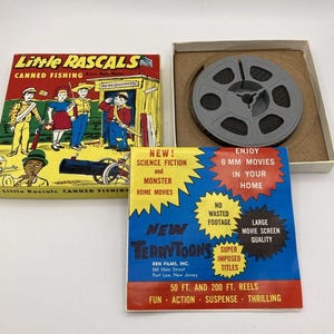 Little Rascals Canned Fishing 8MM Home Movie #514 Preview Attractions Ken Films