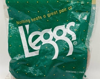 Medias panty L'eggs Sheer Elegance Control Top, color bronceado, talla A, 1 par, 3104874, nuevas de stock antiguo.