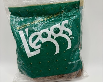 Vtg 90s NOS L'eggs Control Top Pantyhose Suntan Size A 1 Pair 3103991