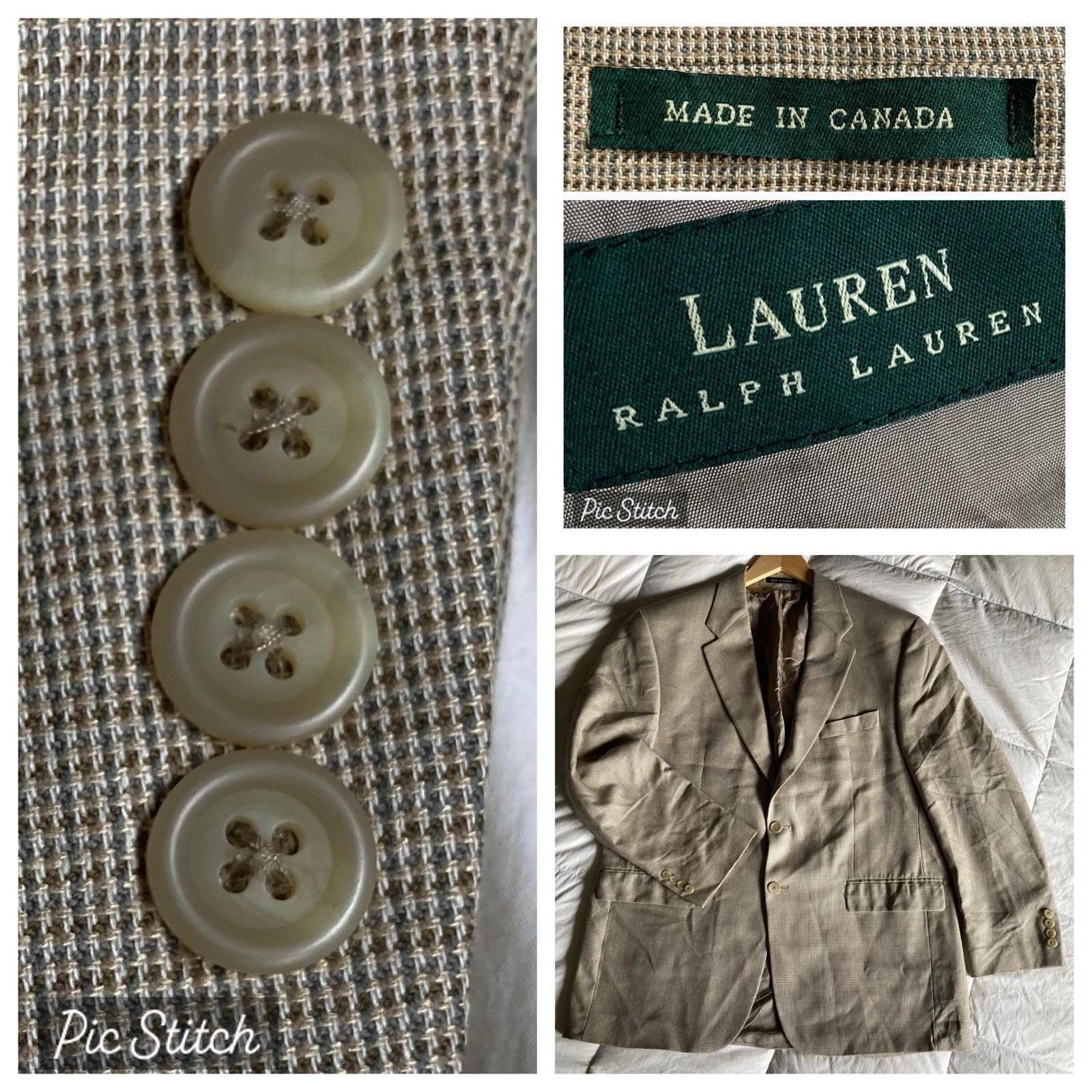 Ralph Lauren Vintage Wool Blazer - Etsy
