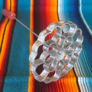 Molde Bunuelo Tradicional, Thick Large Traditional Bunuelo Mold, Rosette Traditional Fritters Mold, Bunuelera Mexicana, Bunuelos de Azucar