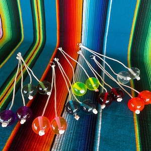 Mexican Made Clacker Balls, Clacking Balls, Elementary Mexican Game, Items Handmade in Mexico, Quality String and O Ring, Clackers, TakaTaka