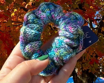 Coletero de punto con efecto tie-dye - Cola de sirena