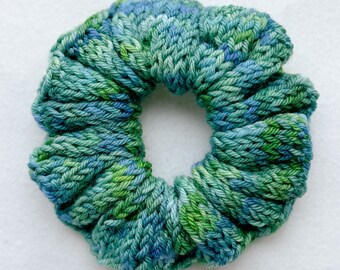 Coletero de punto con efecto tie-dye - Fondo marino