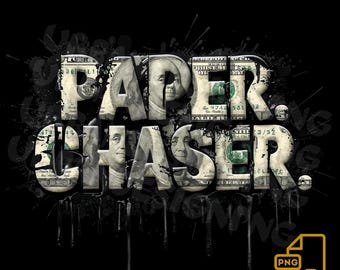 Cita sobre dinero con grafiti 2 PNG: Diseño de dólar urbano (Descarga digital)