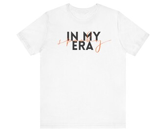 Unisex "In My Spooky Era" Graphic Shirt, Casual Fashion, Trendy Gift, Everyday Wear, Halloween Outfit, Comfy Tee