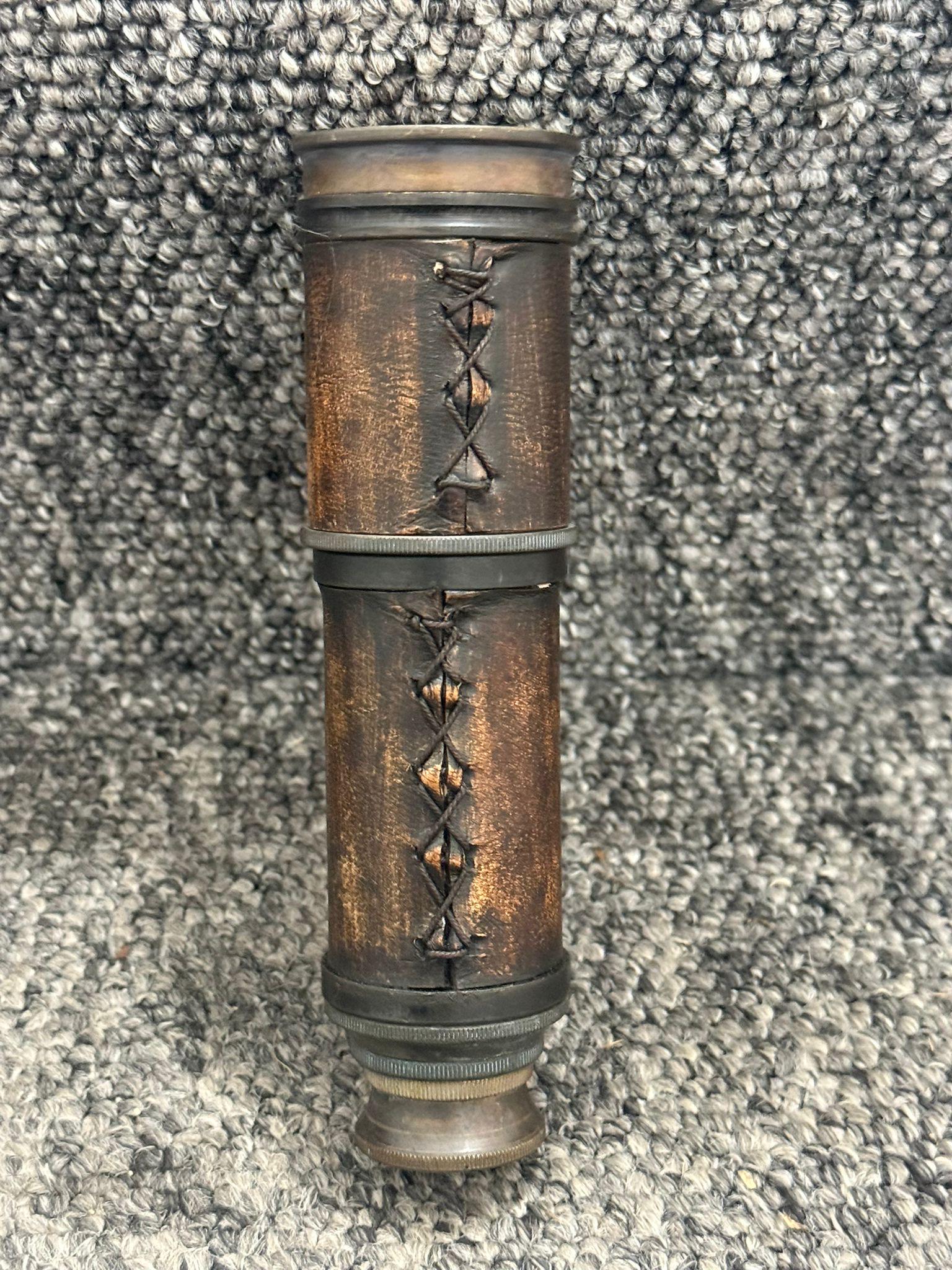 マリンアンティーク望遠鏡 16インチ 真鍮と革の海上用望遠鏡 - Etsy 日本