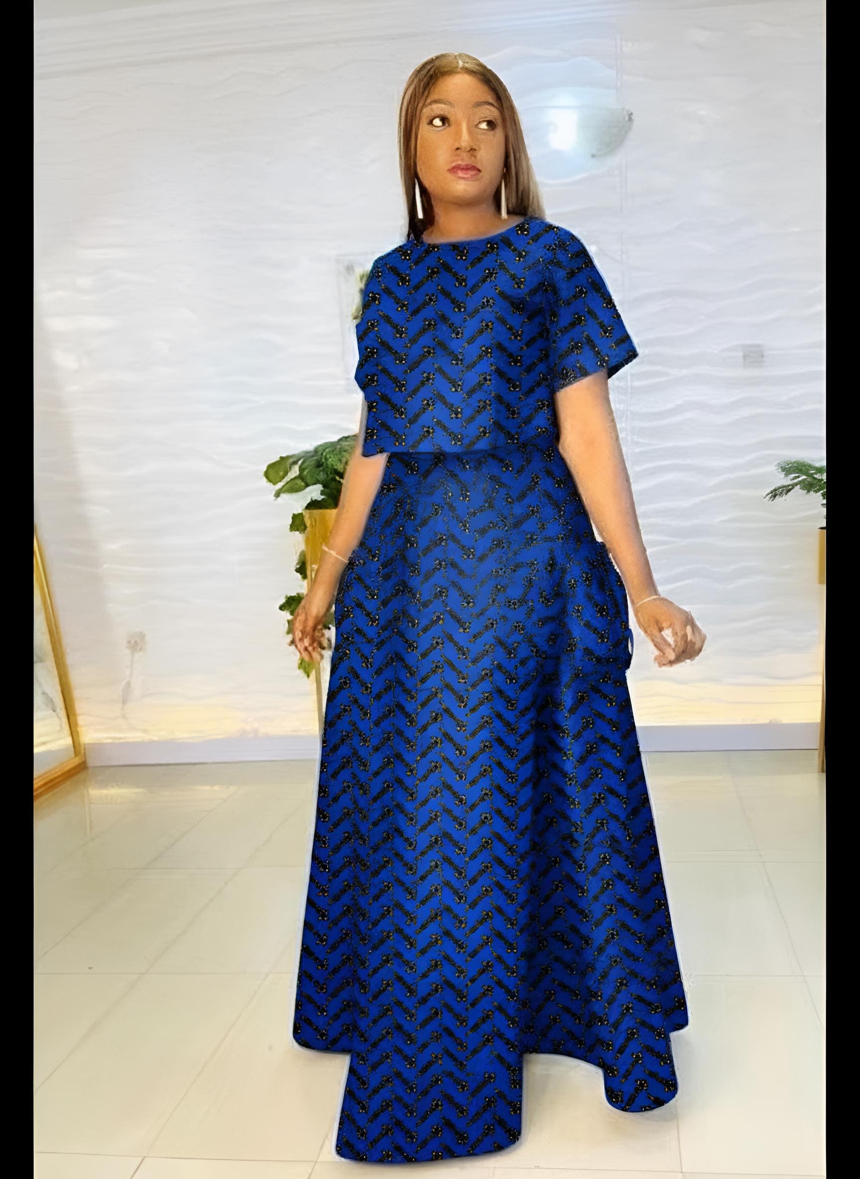 Royal Blue African Gowns - Etsy Royal Blue African Gowns - Etsy