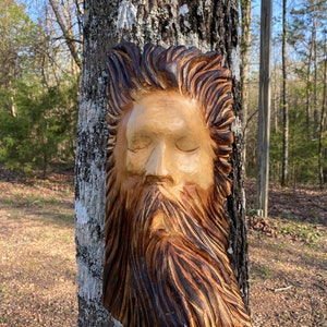 Wood Spirt Chainsaw Carving