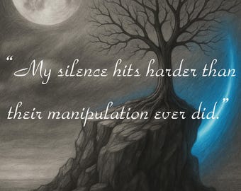 Heilende Mond-Klippen-Kunst • blaues Licht surreale druckbare • Graustufen-Digital-Download LESEN SIE BESCHREIBUNG