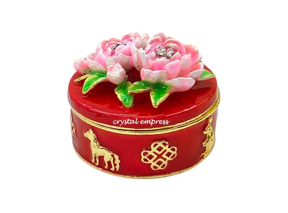 Feng Shui - 2026 Peach Blossom Peony Love Box - Etsy