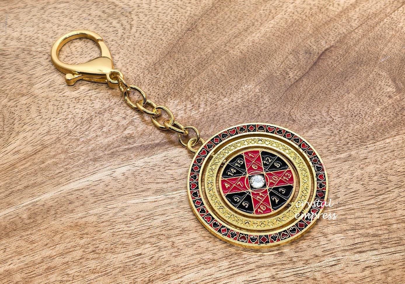 Feng Shui - 2026 Number 9 Twirling Wealth Amulet Keychain - Etsy
