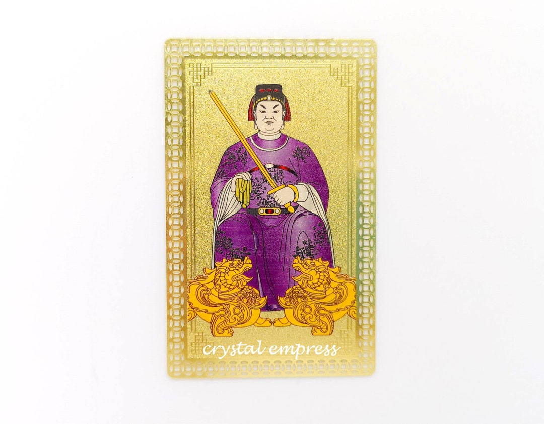 Feng Shui 2 Pcs 2024 Tai Sui Card metal - Etsy