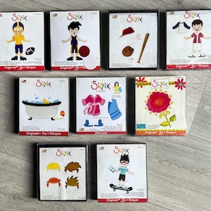 sizzix dress die cut SIZZIX ORIGINALS BIG RED DIE- DRESS UPS DRESSES & SHOES 654975