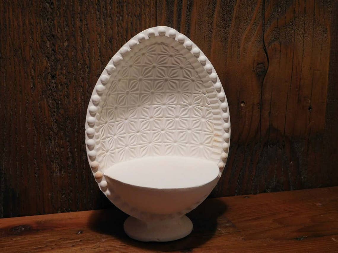 Unpainted Ceramic Bisque Set Egg Stage Etsy