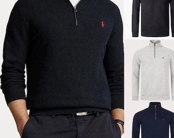 Ralph Lauren Half zip neck jumper