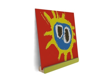 Floating Vinyl Record Display Shelf: Modern Wall Decor - MONO