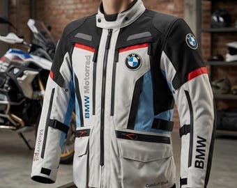 BMW Motorrad Pro motorjas Premium Touring-rijjas Adventure-jas Geventileerde motorkleding van mesh Beschermende MotoGP Cadeau voor hem