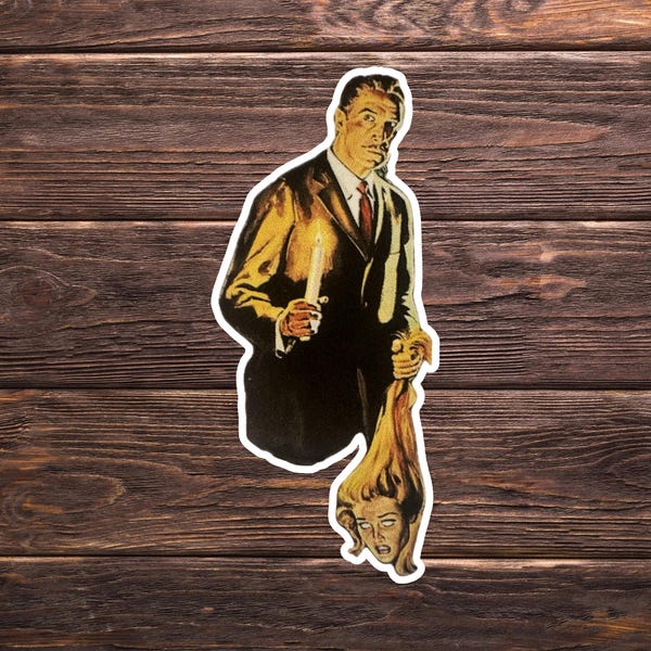 Vincent Price Vinyl Sticker
