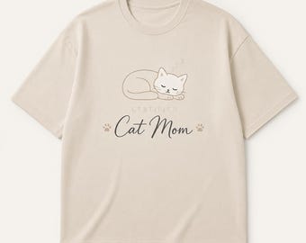 Cat Lover T-Shirt Print Design | Printable PNG