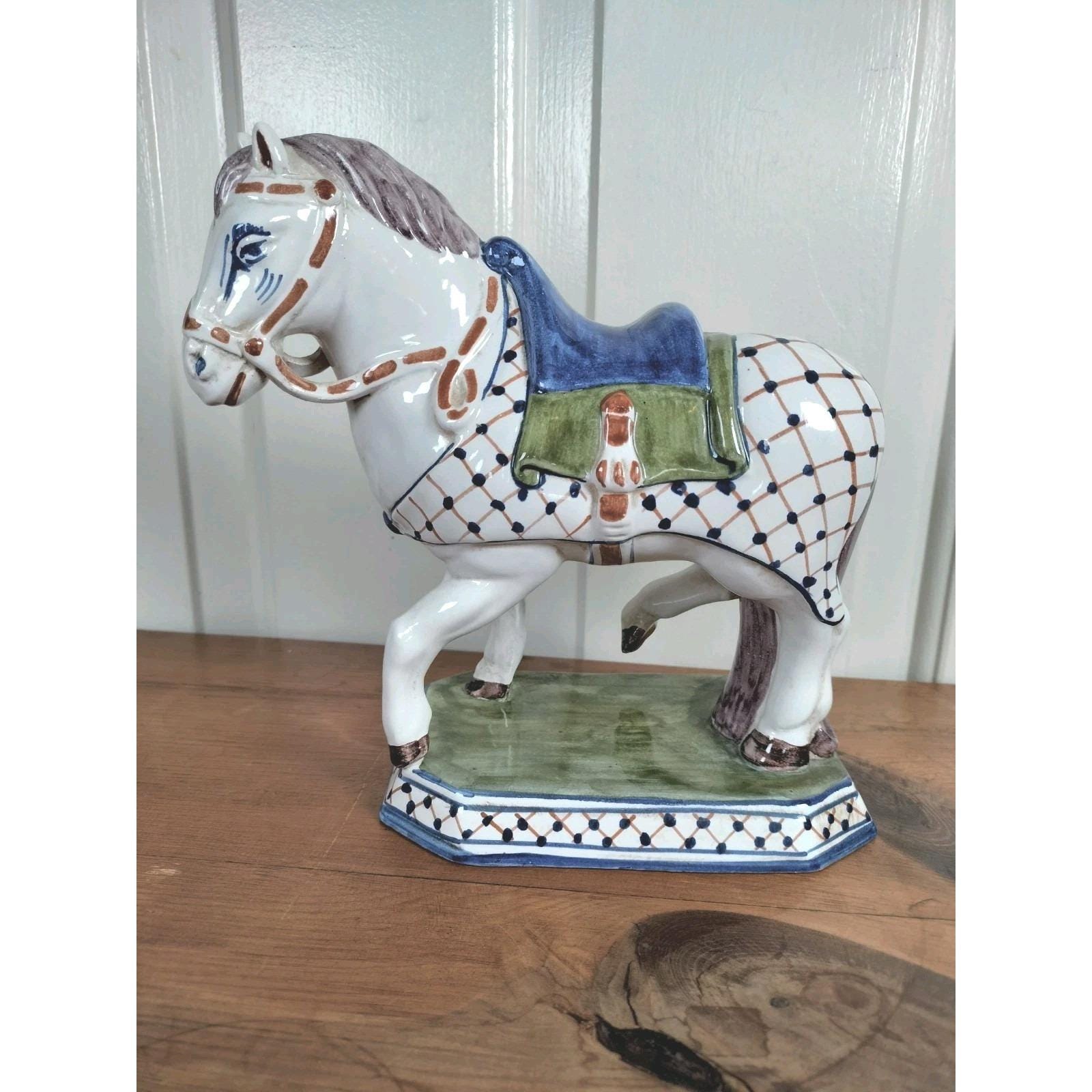 FLAVIA BITOSSI イタリア製 馬と人物の置物 Bitossi Horse - Etsy