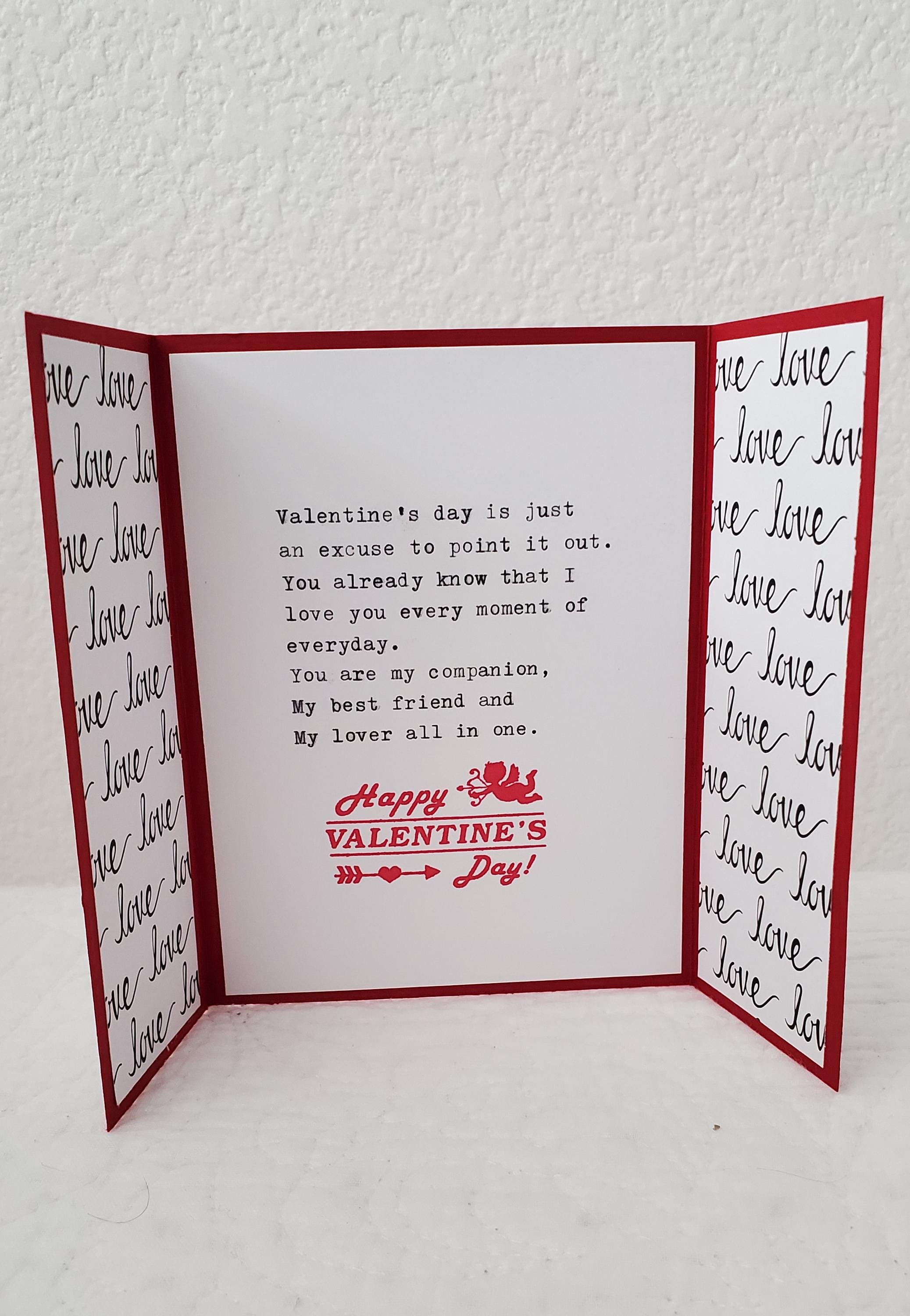 VALENTINES DAY CARD - Etsy