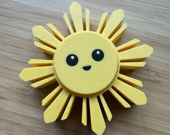 Mabuhay Sun Fidget | Desktop Table Clicker