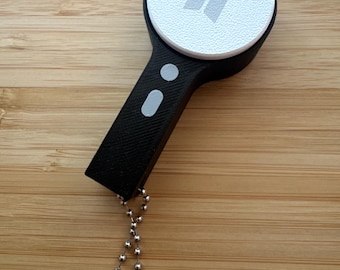 3D Printed Lightstick Fidget | Keycap Charm | K-Pop