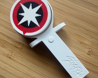 3D Printed Lightstick Fidget | Keycap Charm | K-Pop