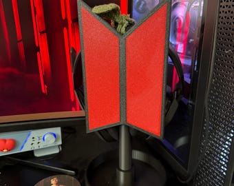 Bangtan Headphone Stand | 3D Printed Desk Accessory