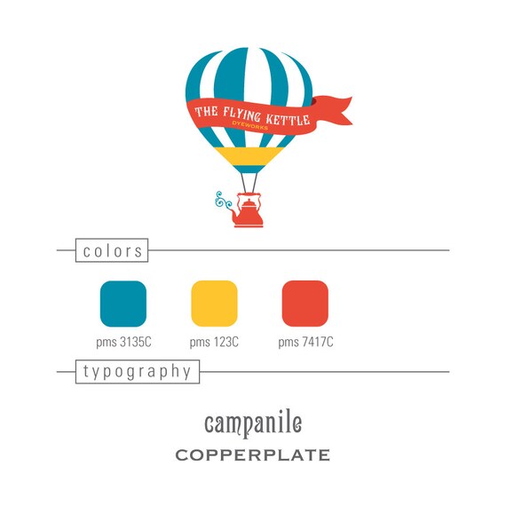 etsy shop custom logo design custom branding vector included etsy etsy