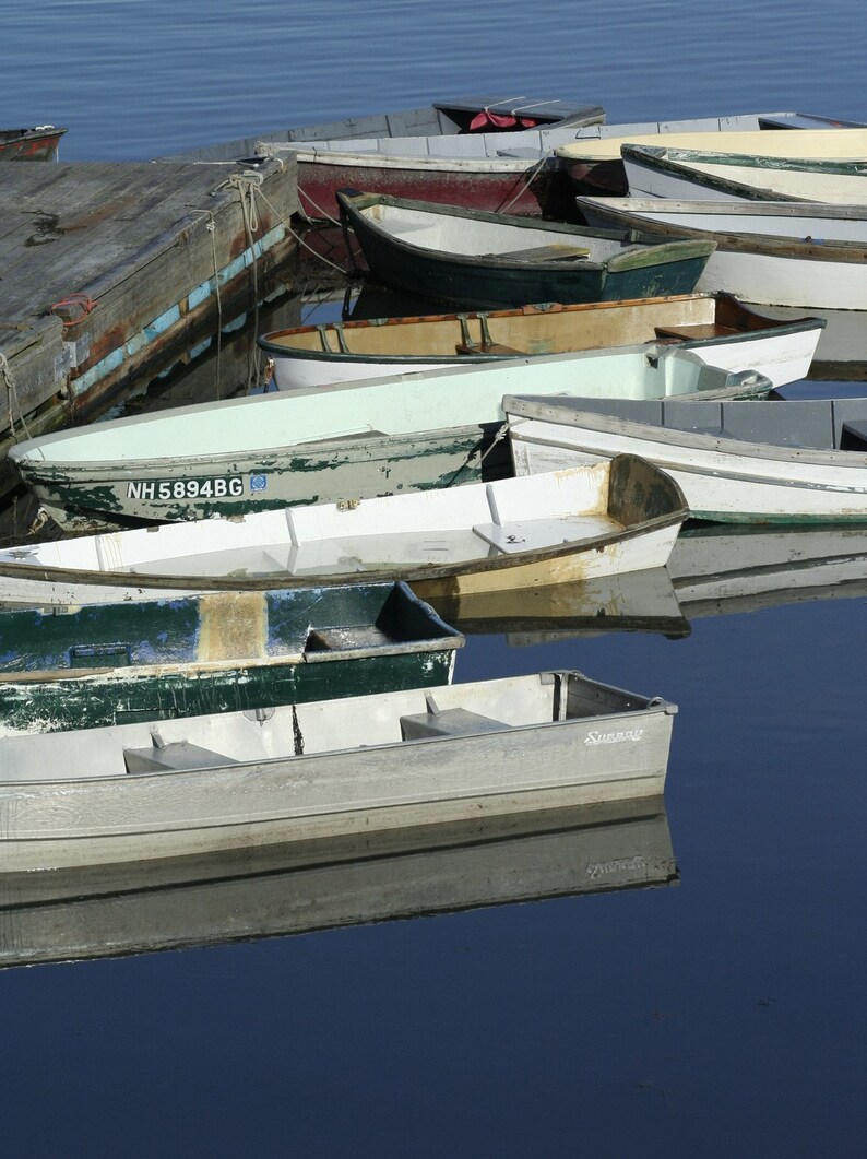 Kennebunkport Boat Parking Maine 5 X 7 Color Print Etsy