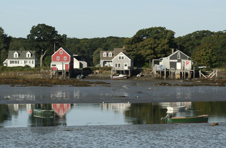 SALE Cape Porpoise Maine 8 X 10 Color Print Etsy