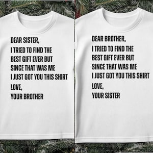 Funny Sibling Christmas PNG33 | Brother Sister Gift | Digital Download