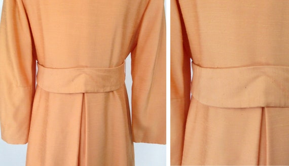 Vintage 60s Peach Mini Party Dress & Jacket Set S - image 8