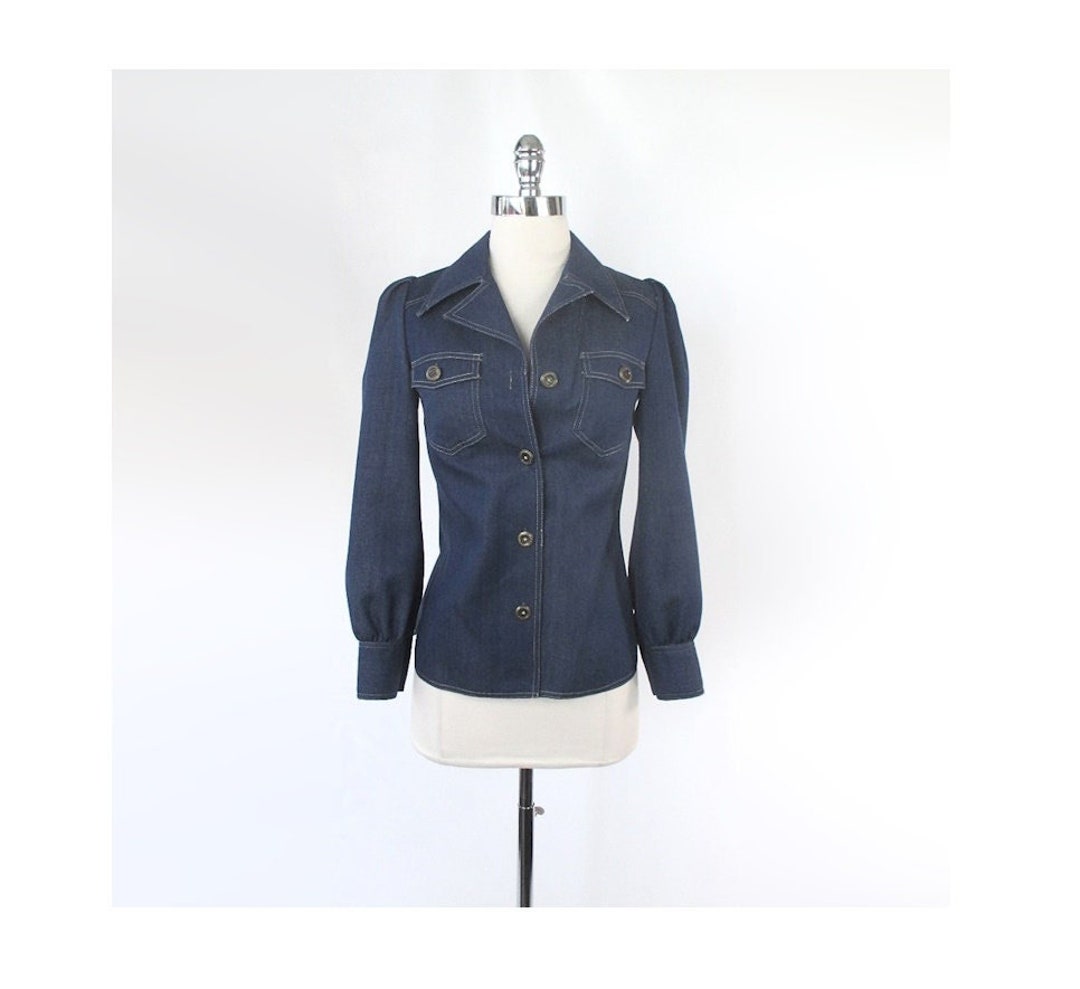 Women's Retro Western Puff Sleeve Casual Shirt main image 0