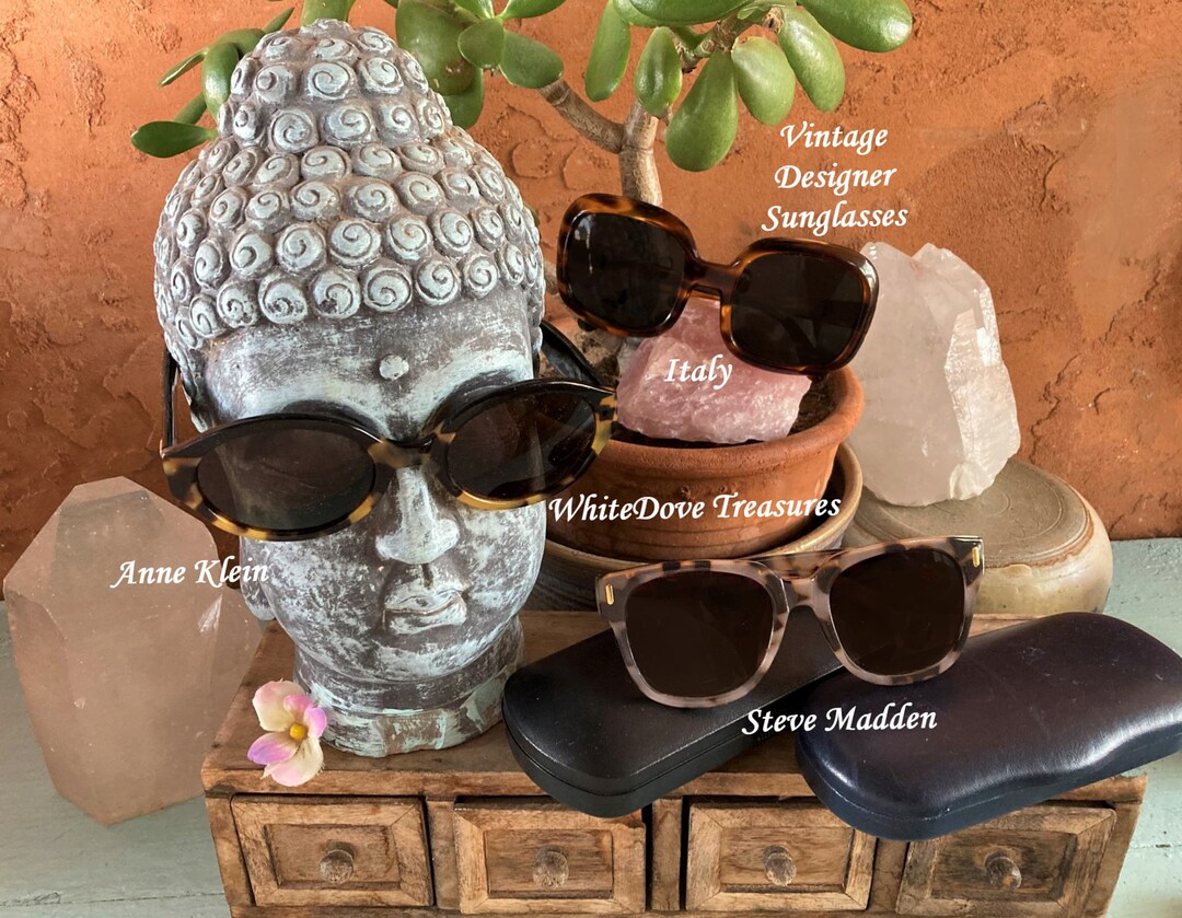 SALE Vintage Anne Klein Sunglass, Steve Madden Tortoise  display picture 3