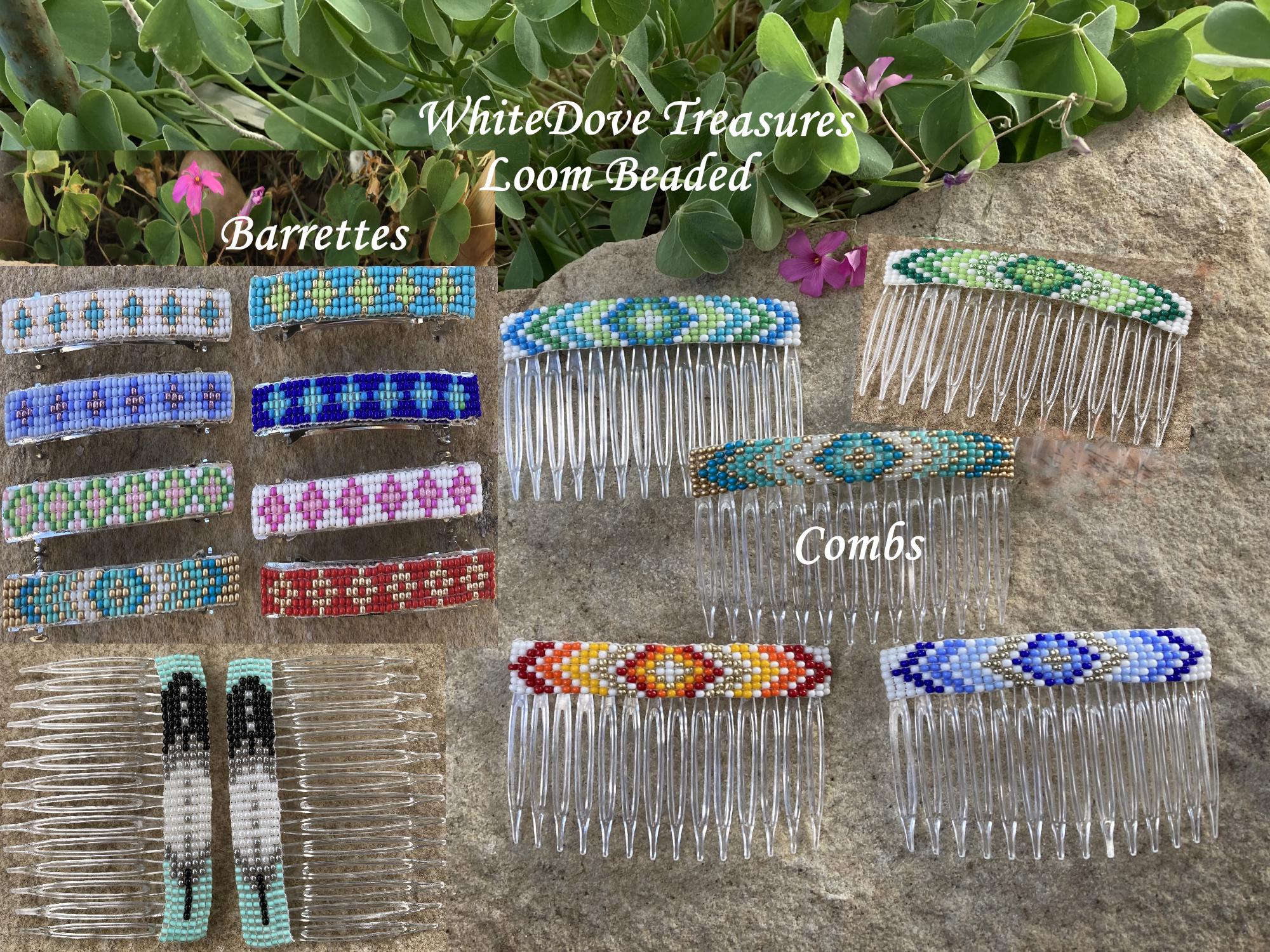Native Beaded Barrette - Etsy display picture 2