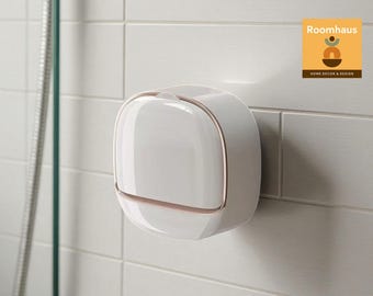 No-Drill Shower Soap Holder: Self-Draining Bathroom Organizer