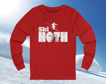 Ski Hoth Long Sleeve Tee, Star Wars Graphic Shirt