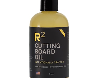 Organic Cutting Board Oil | Food-Grade Plant-Based Wood Conditioner (8 oz)