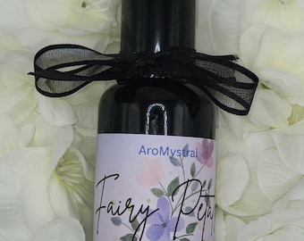 Fairy Petals, Jasmine, Geranium, vanilla, sandalwood, musk, pear, eau de parfum, fine fragrance mist, body spray 50 ml and 30 ml sizes