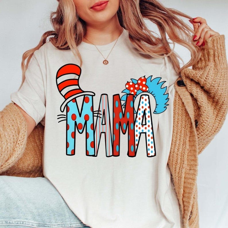 Mama Visual Mama Design PNG SVG | Whimsical Cartoon Clipart (digital Download) - Etsy