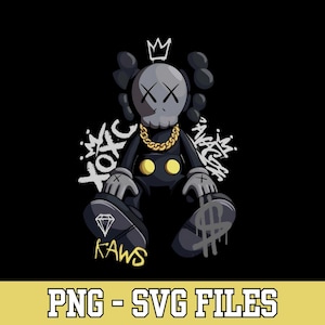kaws 壁紙 ベア ブリック イラスト be rbrickアートパネル 光る アート