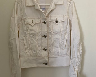 Vintage Escada Sport White Button Down Size 38 Jacket