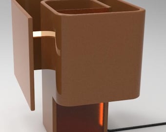 3D Night Light with Channel for LED Strip / STL File / Decorative Ambient Light / @rroba Lamp