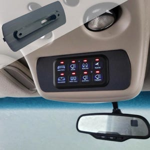 99-06 gmc/chevy GMT800 Auxbeam switch panel holder