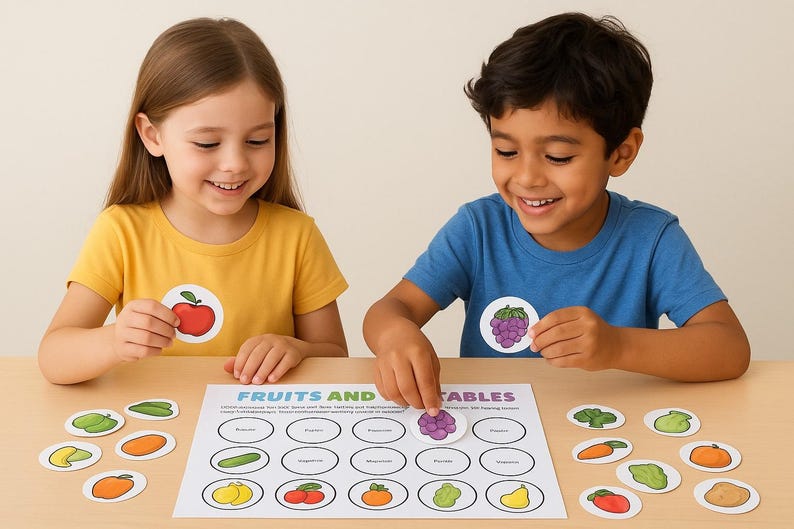Kids Sorting Activity Printable Categorization Worksheets Preschool ...