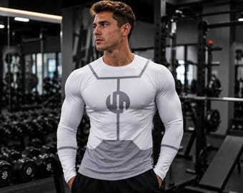 Viltrumite Invincible 3 Short/Long Sleeve Rash Guard  Shirt,Superhero Workout Shirt, Gym Fitness Apparel,Athletic Performance Top