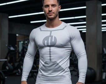 Viltrumite Invincible Short/Long Sleeve Rash Guard Compression Shirt, Superhero Workout Shirt, Gym Fitness Apparel, Athletic Performance Top